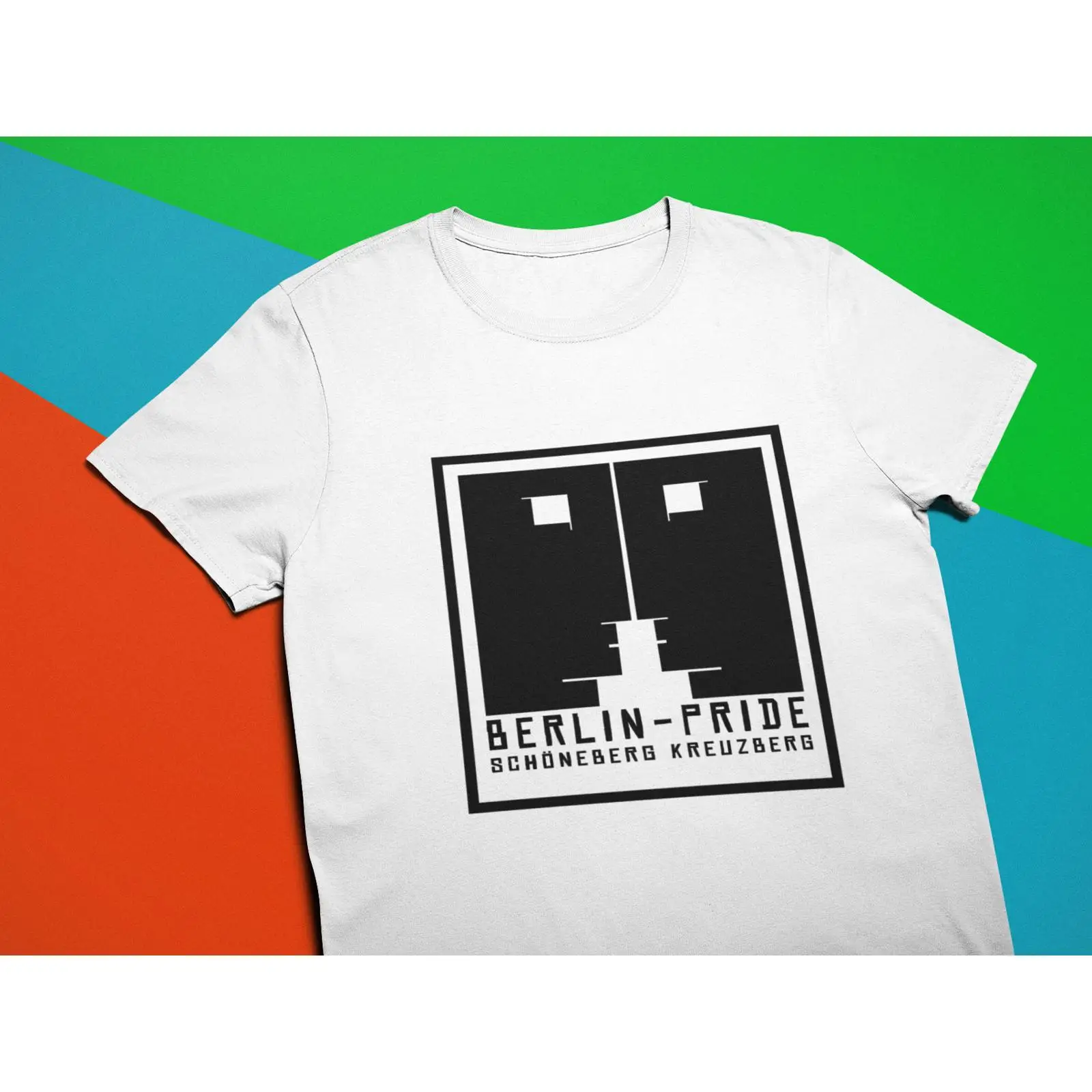 Vintage Fashion Berlin - Kaos Berlin Pride Techno Gay Power