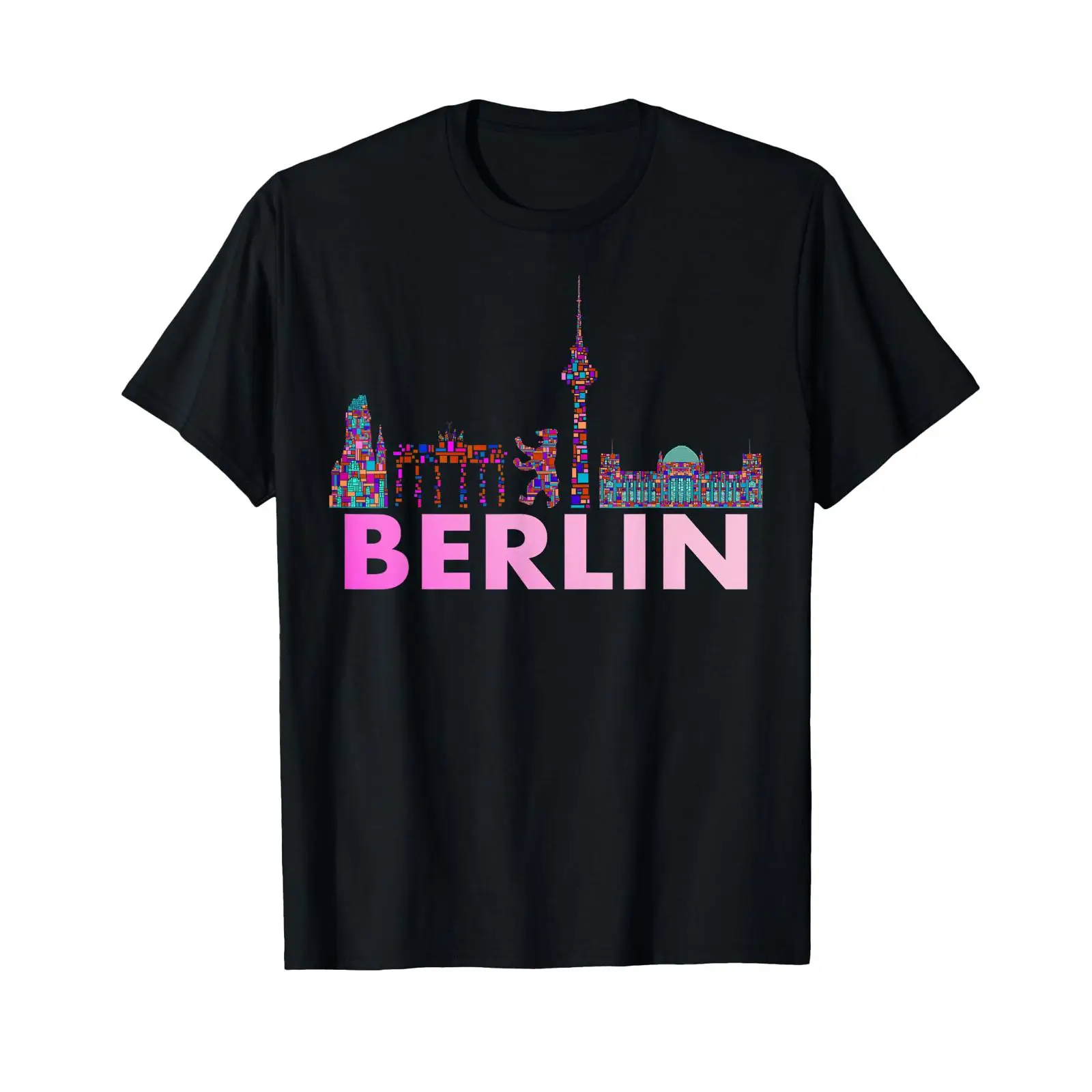Vintage Fashion Berlin - Kaos Berlin Design Bear I Love,