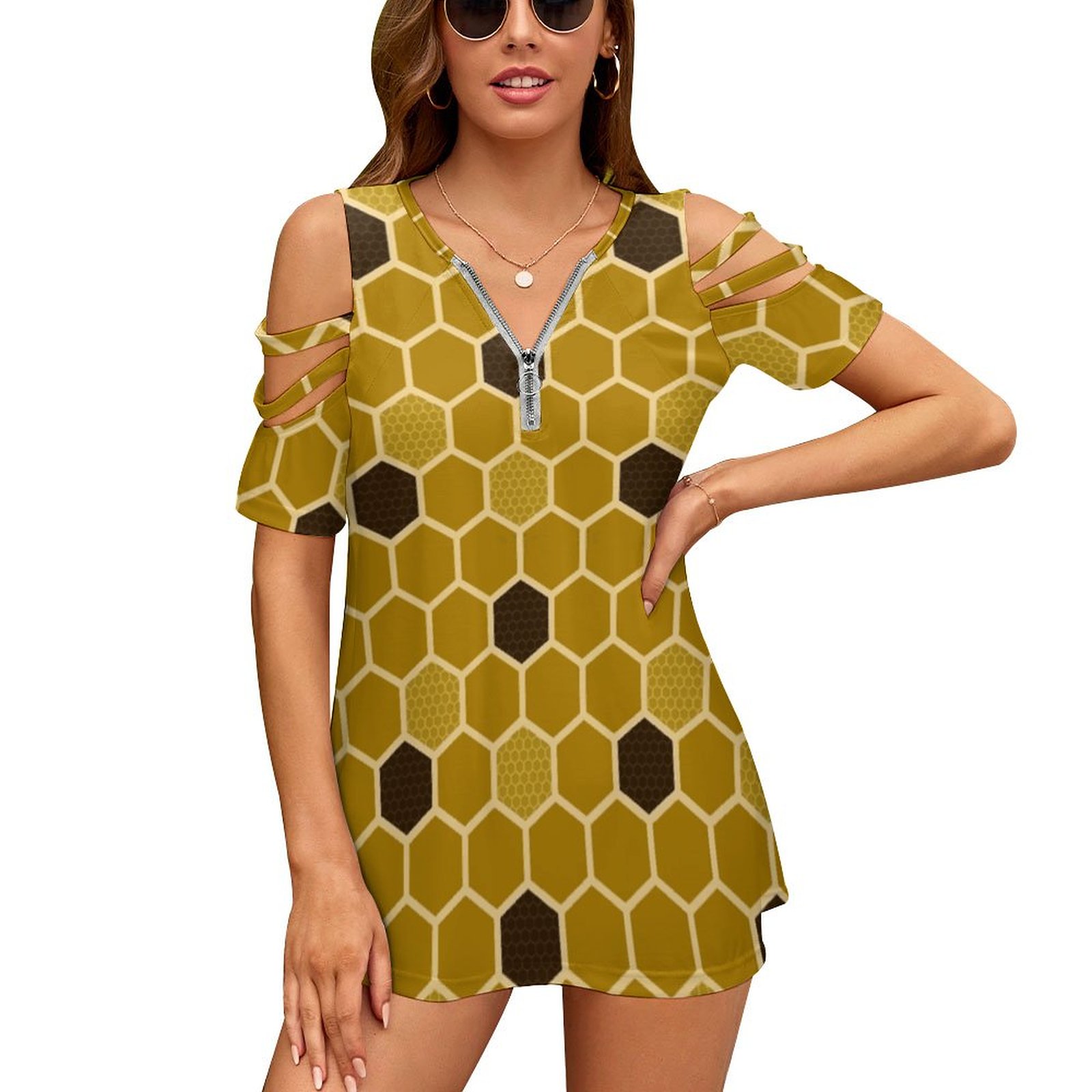 Vintage Fashion Bug - Baju Wanita lengan pendek, baju wanita