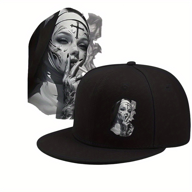 Vintage Fashion Hats - Topi Bisbol Pinggiran Datar Gaya Vintage