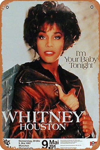 Vintage Fashion Posters - w1,Houston, Poster Konser Whitney Poster Retro
