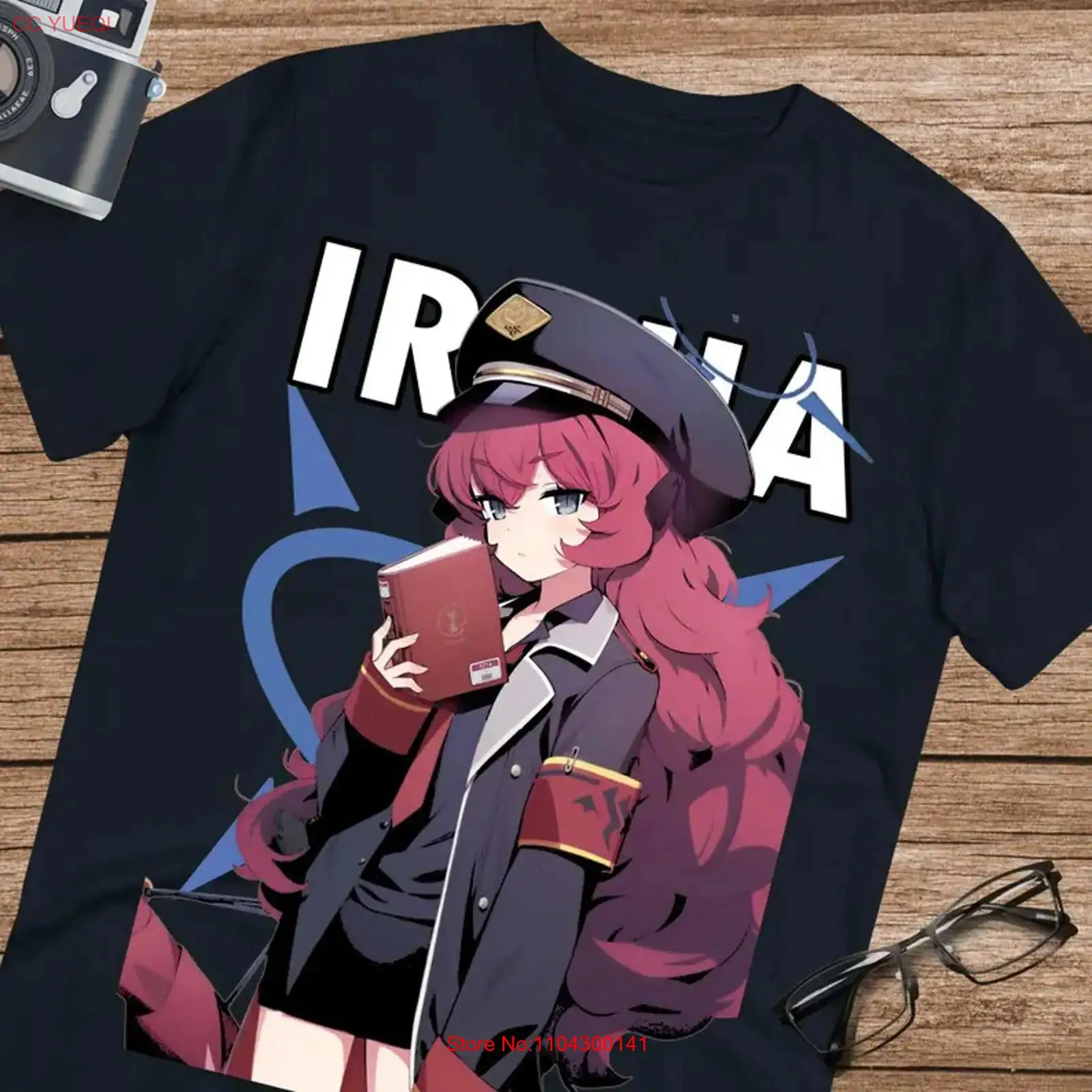 Vintage Fashion Archive - Kaos Anime Iroha Blue Archive Ukuran