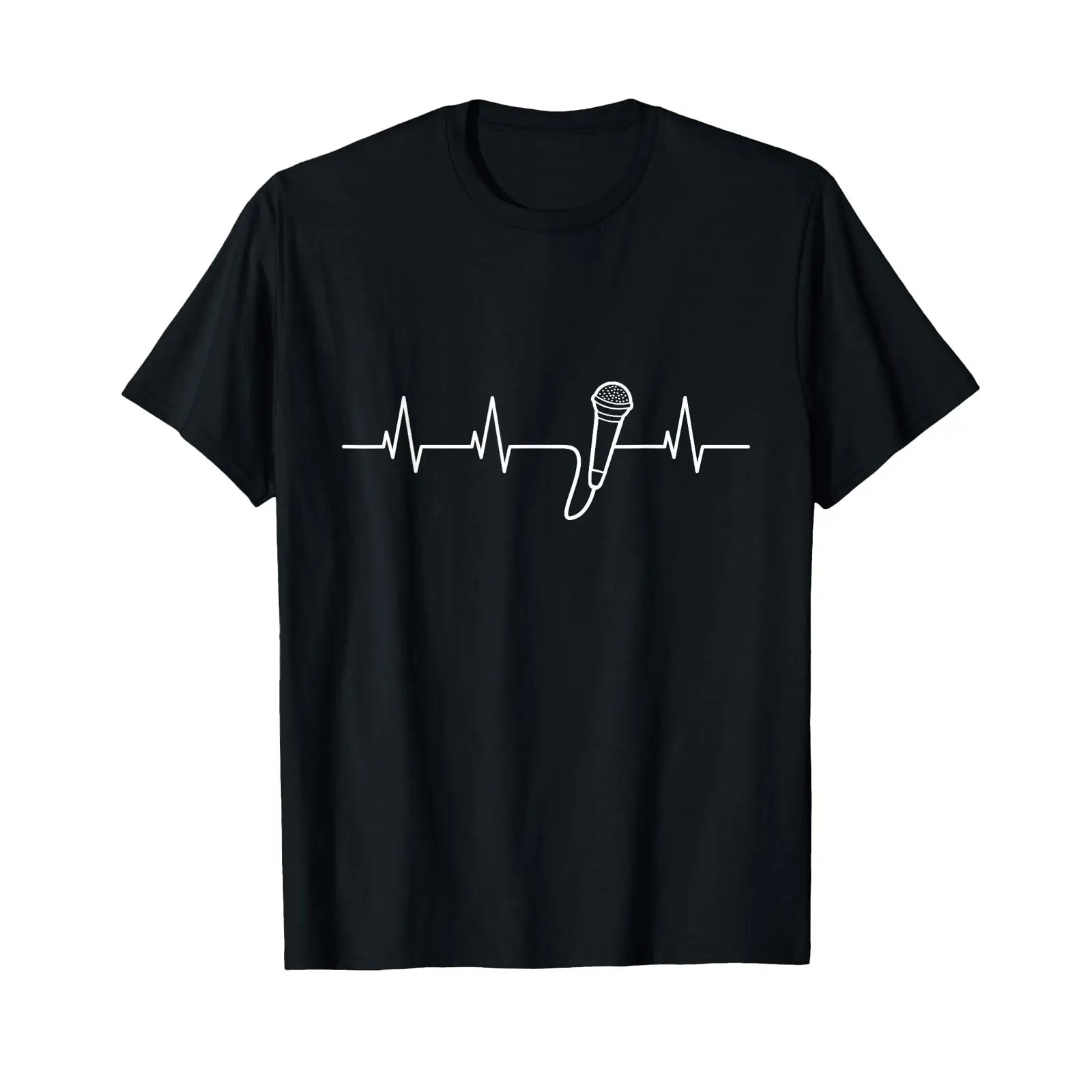 Vintage Fashion Ideas - Ide Mikrofon Heartbeat Musicians untuk Kaos