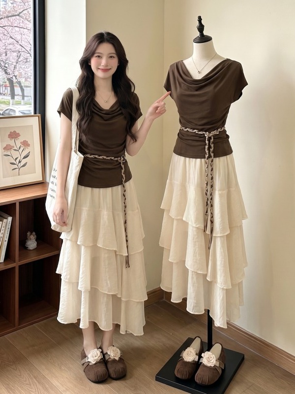 Setelan atasan dan rok wanita  - Vintage Fashion Years ulasan dan harga