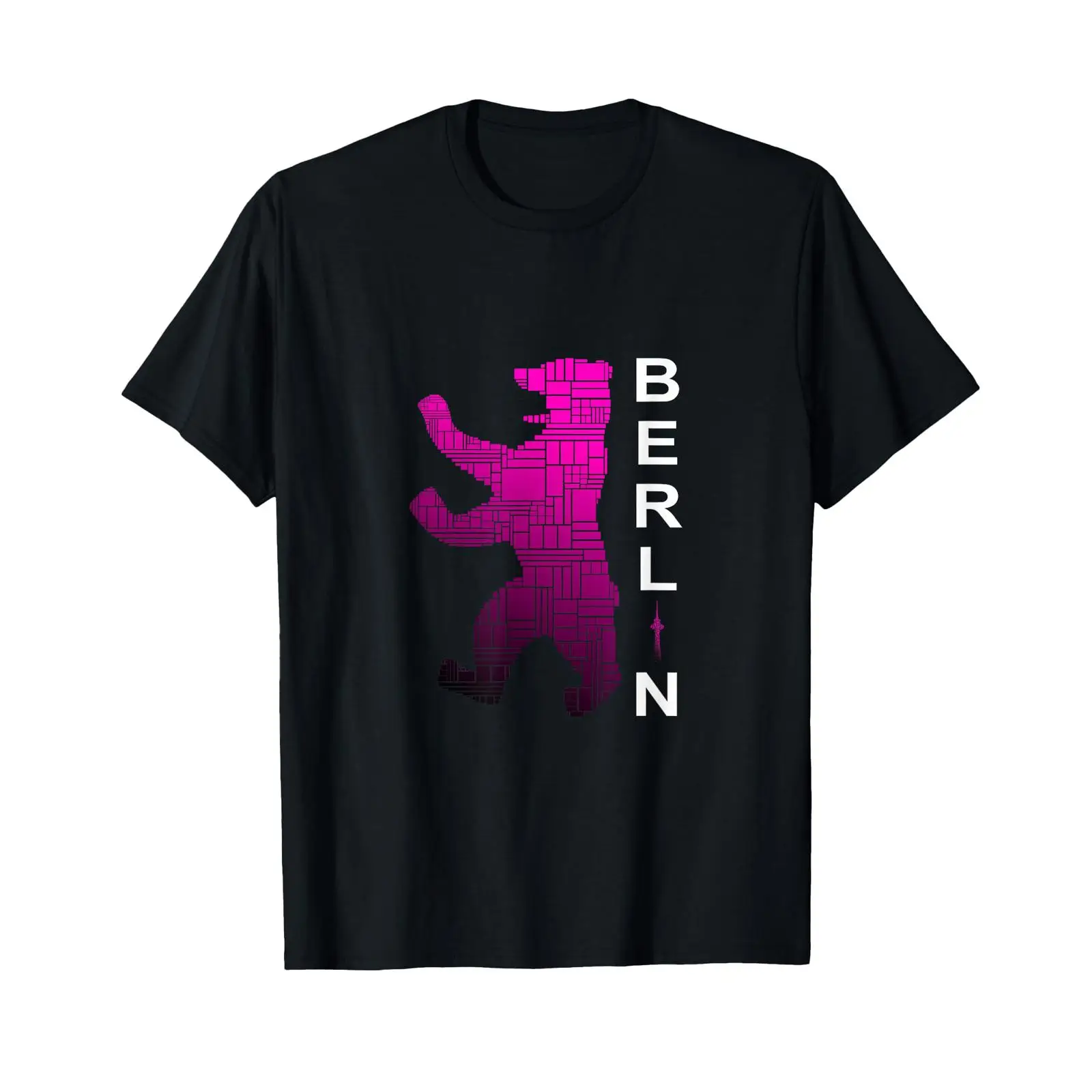 Kaos dengan Teks Bahasa Jerman - Vintage Fashion Berlin ulasan dan harga