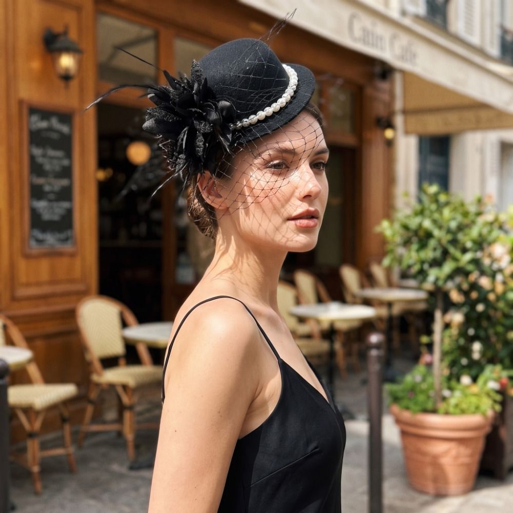 Topi Fascinator Vintage yang I - Vintage Fashion Hats ulasan dan harga