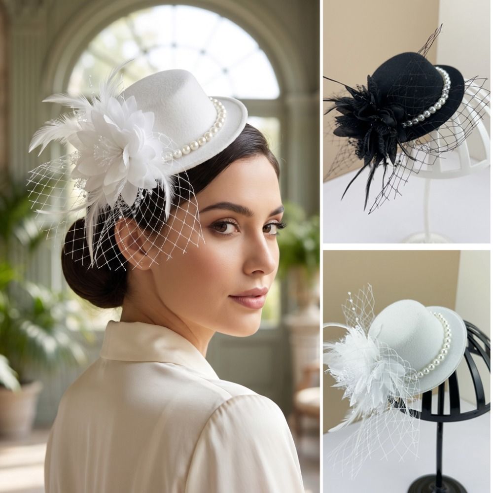 Topi Fascinator Vintage yang I - Vintage Fashion Hats ulasan dan harga