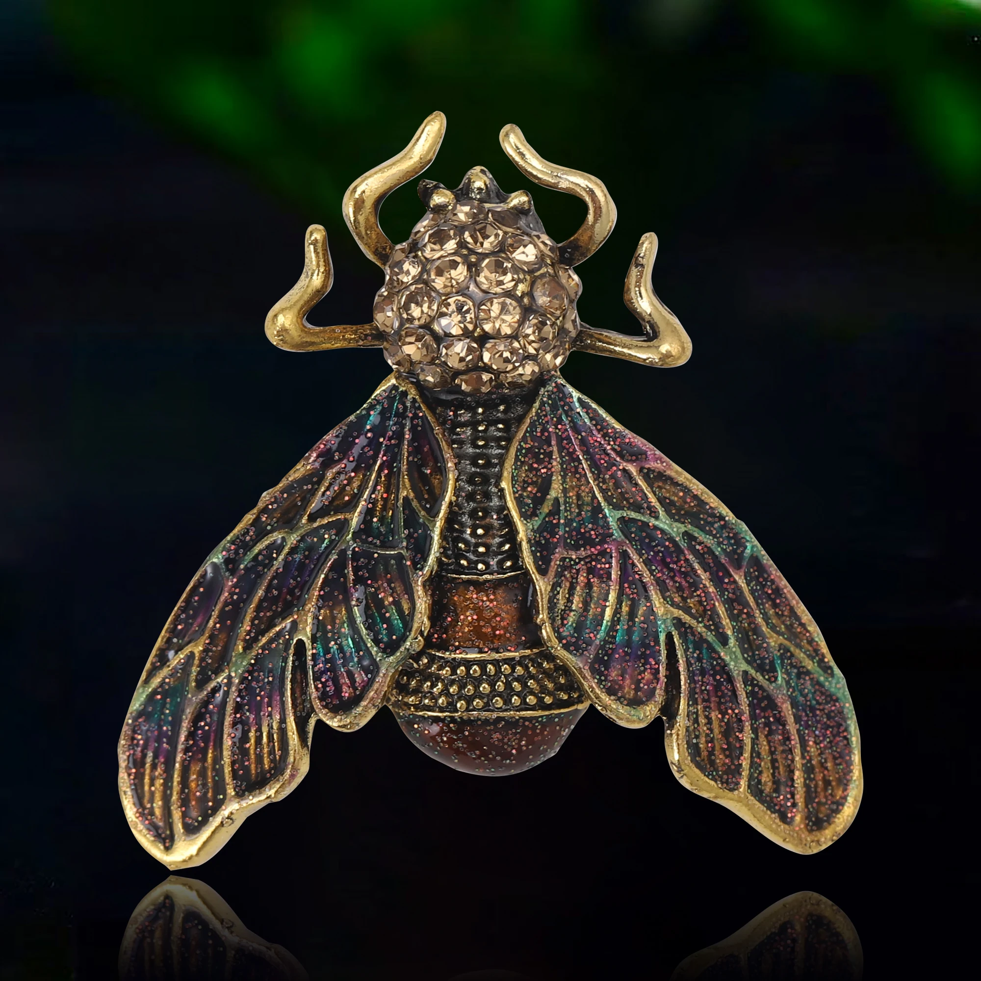 Bros Serangga Berlian Imitasi  - Vintage Fashion Bug ulasan dan harga