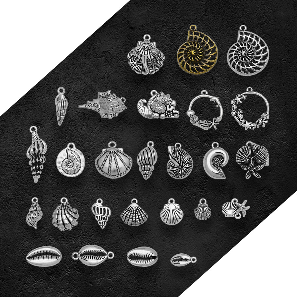 Liontin Kehidupan Laut Pesona  - Vintage Fashion Finds ulasan dan harga