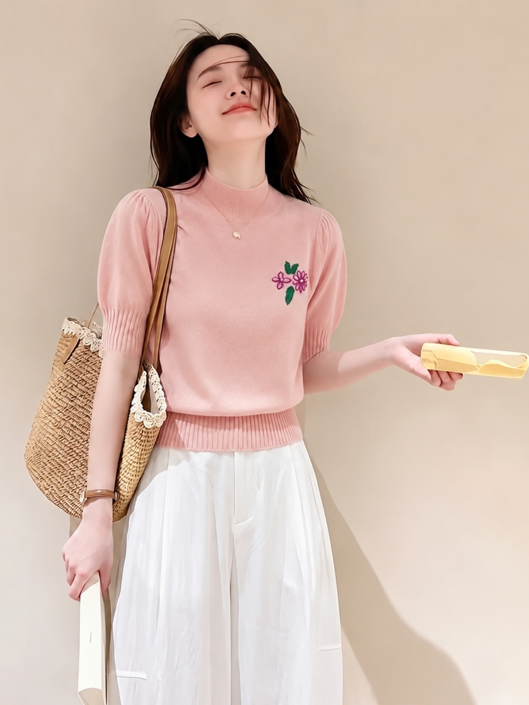 Atasan Rajut Sutra Es Ringan B - Vintage Fashion Years ulasan dan harga