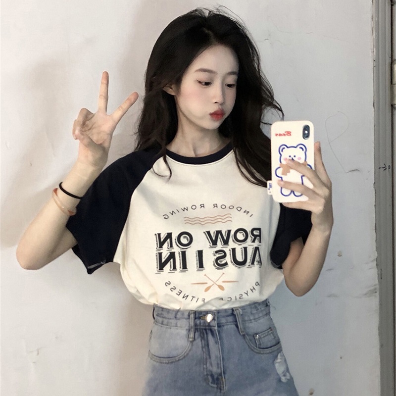 Kaus Lengan Pendek Katun Chic  - Vintage Fashion Years ulasan dan harga