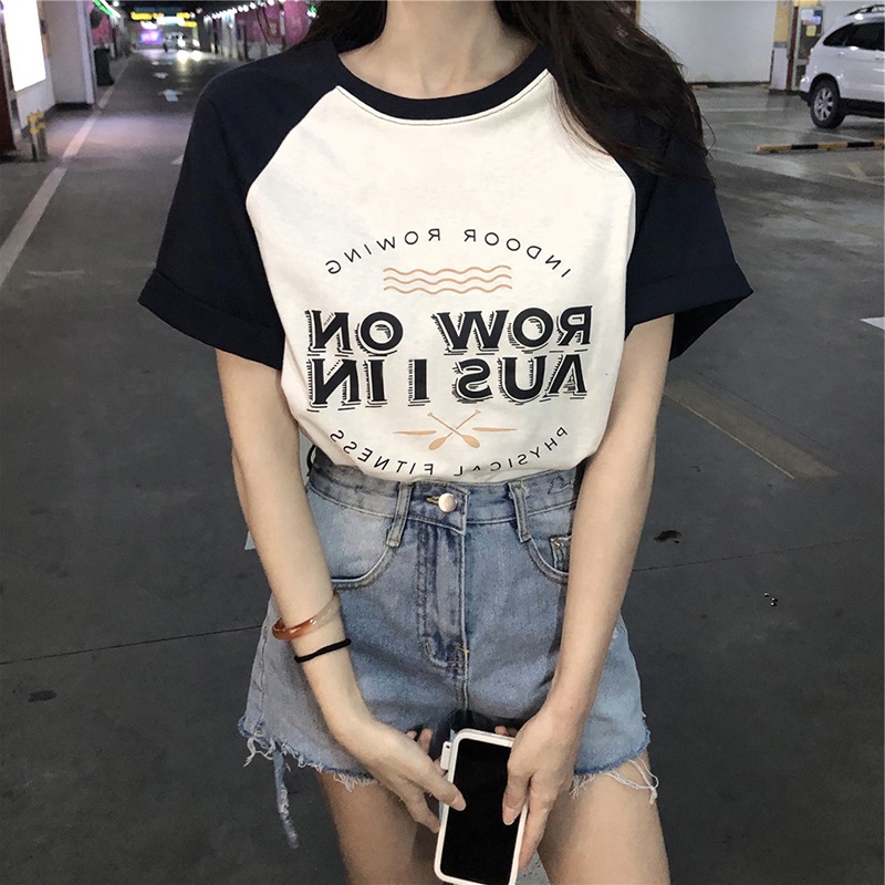Kaus Lengan Pendek Katun Chic  - Vintage Fashion Years ulasan dan harga
