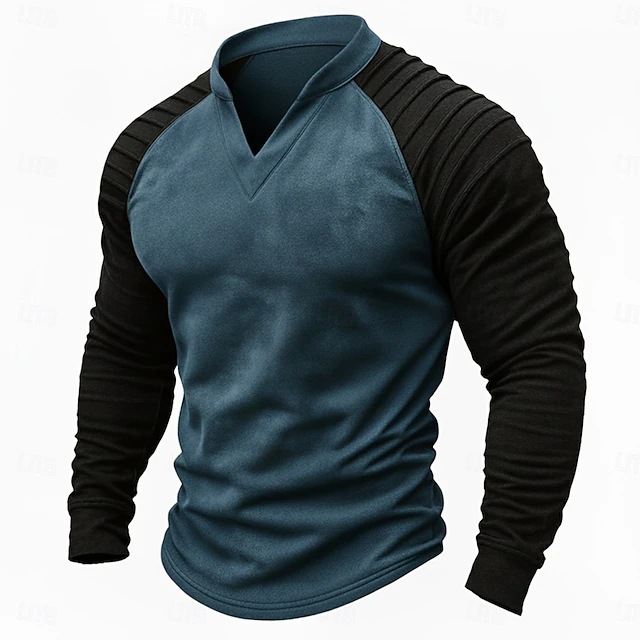 Kemeja Henley Raglan Lengan Pa - Vintage Victorian Fashion ulasan dan harga