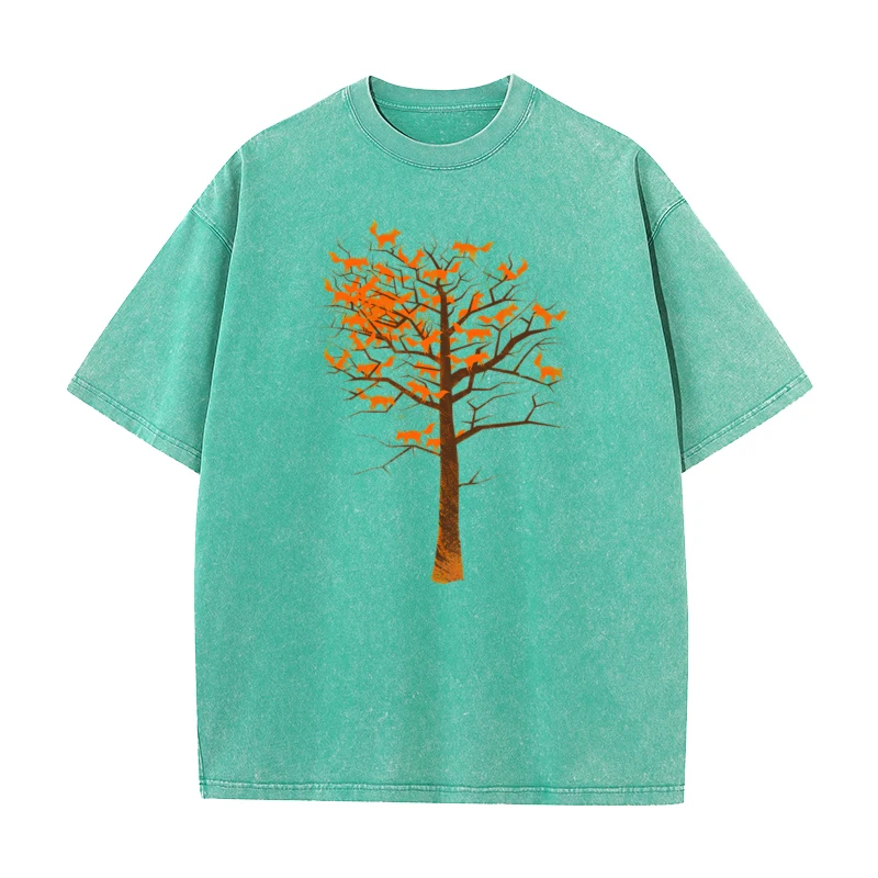 Kaos Vintage Tree Of Fox Grafi - Vintage Fashion Ideas ulasan dan harga