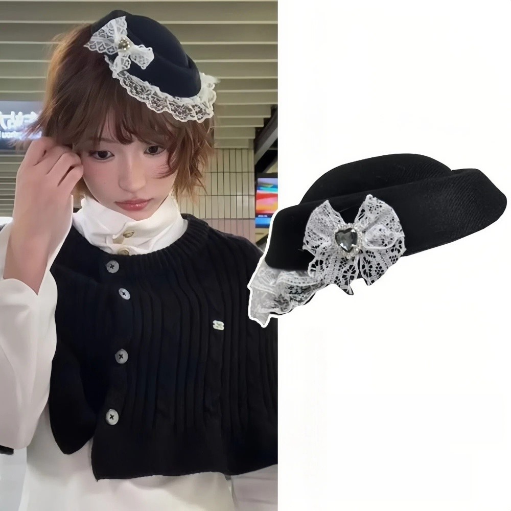 Topi Billycock Renda Gaya Pran - Vintage Fashion Events ulasan dan harga