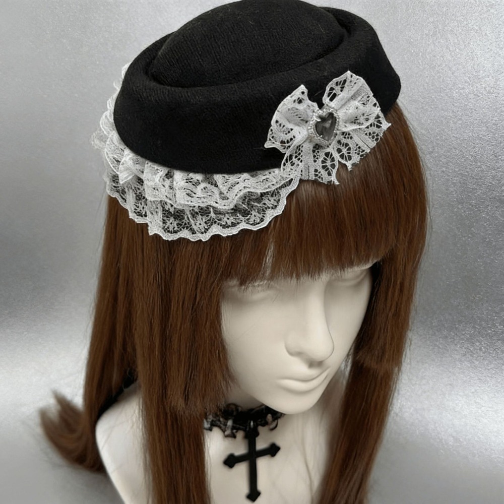 Topi Billycock Renda Gaya Pran - Vintage Fashion Events ulasan dan harga