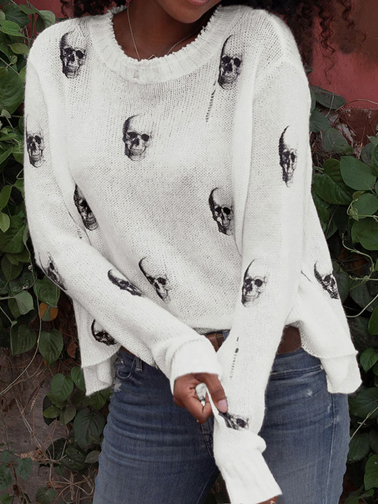 Sweater Rajut Longgar Motif Te - Vintage Fashion Years ulasan dan harga