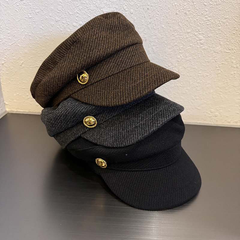 Topi Baret Newsboy Vintage Wol - Vintage Fashion Hats ulasan dan harga