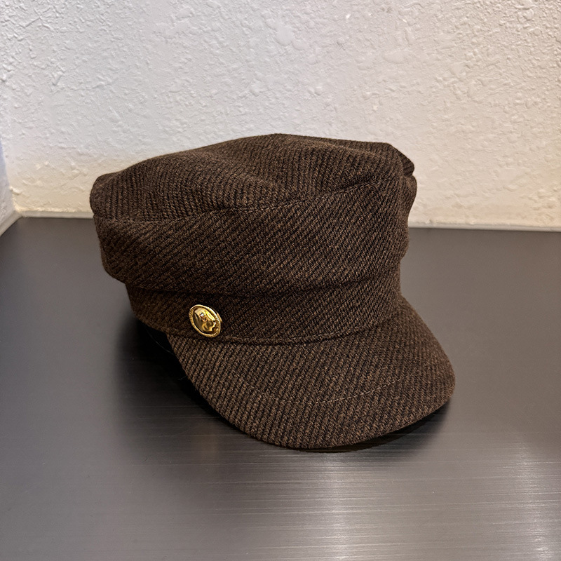 Topi Baret Newsboy Vintage Wol - Vintage Fashion Hats ulasan dan harga