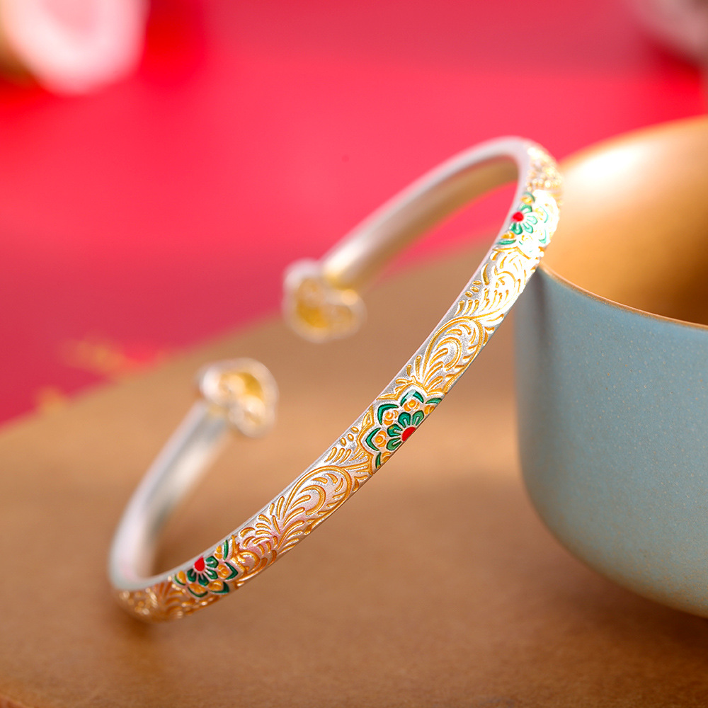 Gelang Manset Terbuka Roset En - Vintage Fashion Ideas ulasan dan harga