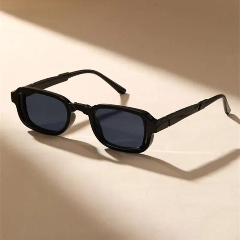 Kacamata Hitam Persegi Panjang - Vintage Fashion Images ulasan dan harga