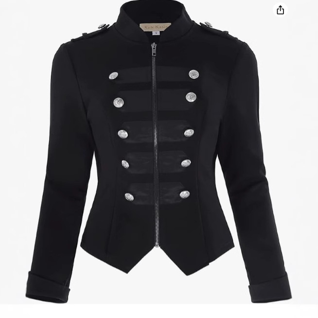 Jaket Punk Gotik Wanita Slim F - Vintage Victorian Fashion ulasan dan harga