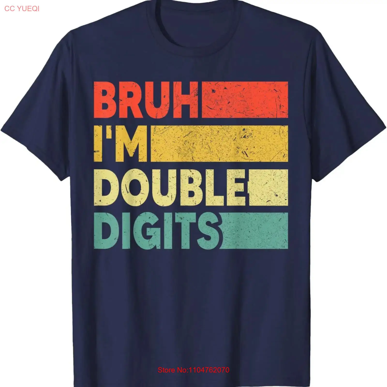 Kaos Ulang Tahun ke-10 Bruh, A - Vintage Fashion Years ulasan dan harga