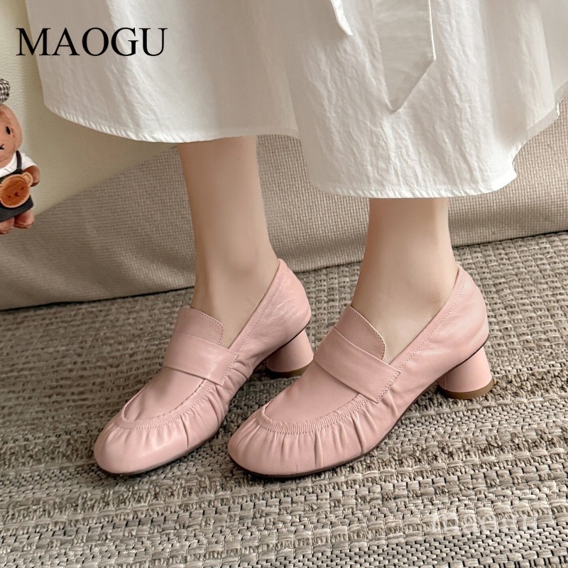 Sepatu Kulit Lembut Wanita Mod - Vintage Fashion Ladies ulasan dan harga