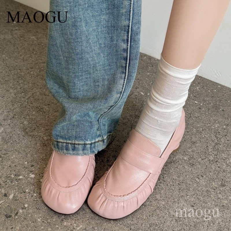 Sepatu Kulit Lembut Wanita Mod - Vintage Fashion Ladies ulasan dan harga