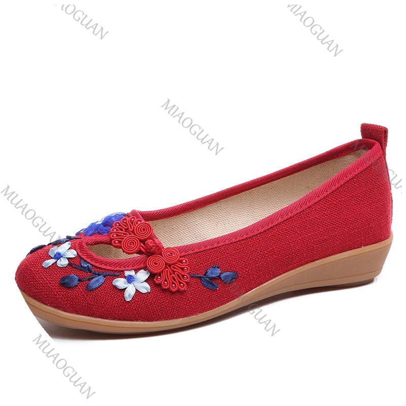 Sepatu Platform Wedge Nyaman W - Vintage Fashion Ladies ulasan dan harga