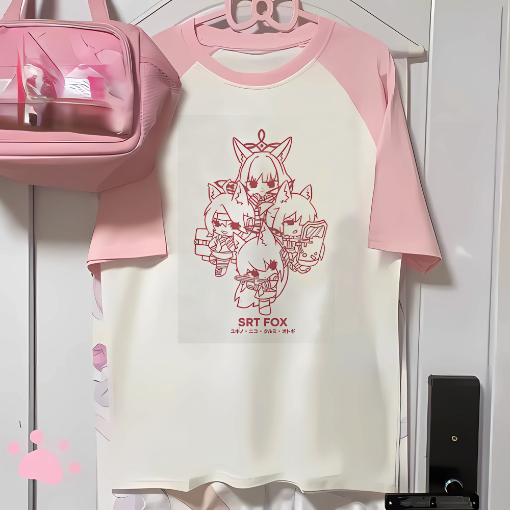 Blue Archive Top Tees Girl Vin - Vintage Fashion Archive ulasan dan harga