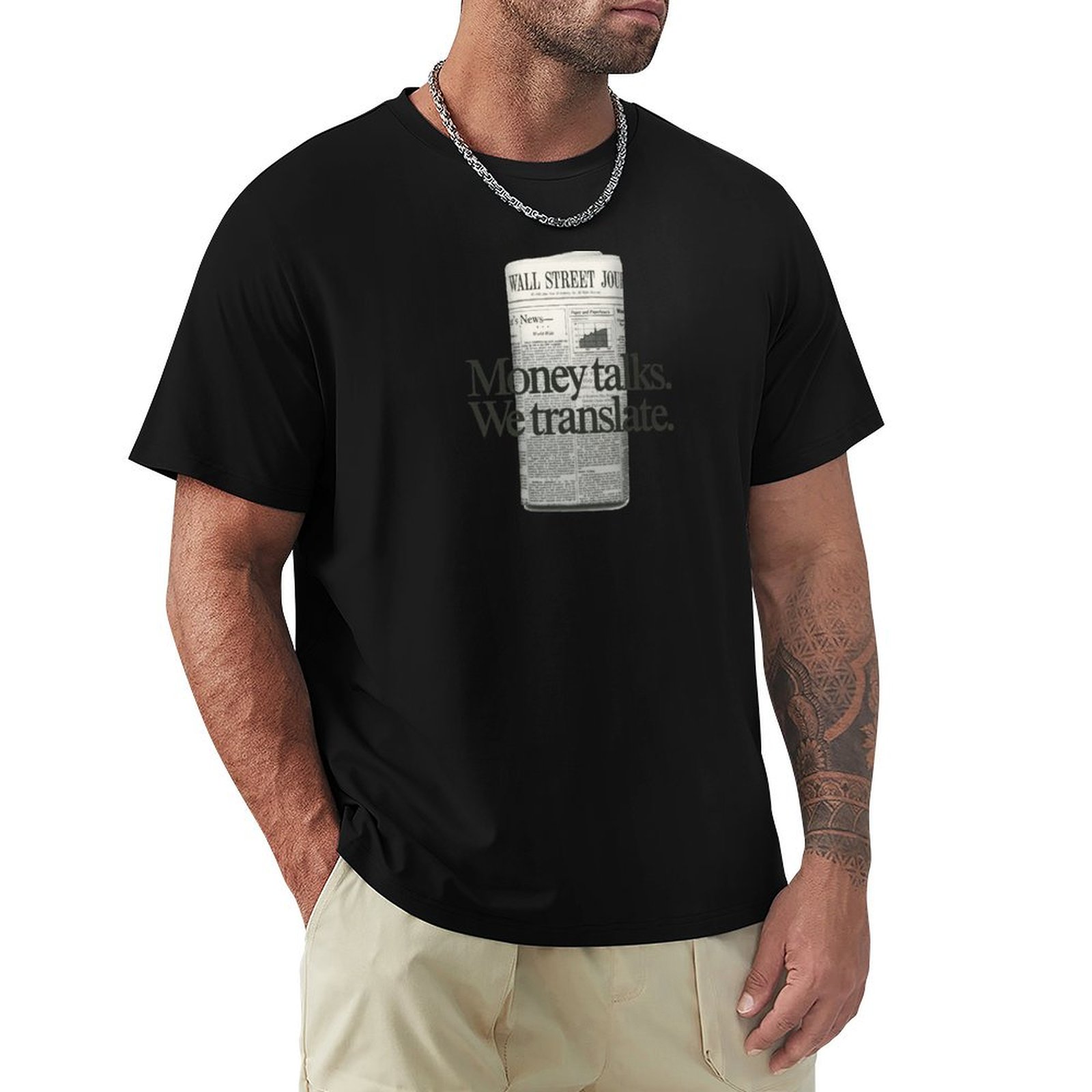 Kaos Vintage Wall Street Journ - Vintage Fashion Journal ulasan dan harga