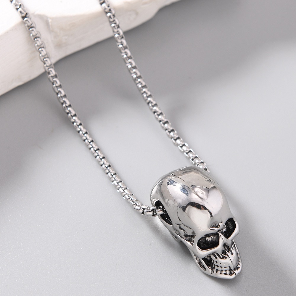 Kalung Tengkorak Paduan Vintag - Vintage Fashion Ideas ulasan dan harga