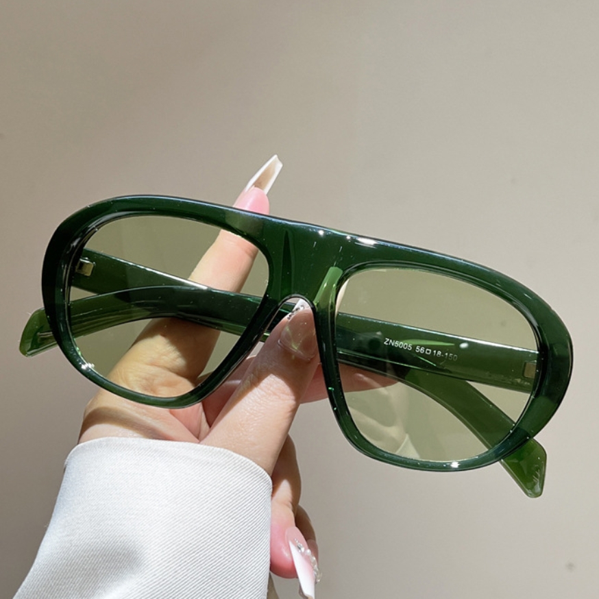 Kacamata Pilot Oversize Baru W - Vintage Fashion Images ulasan dan harga
